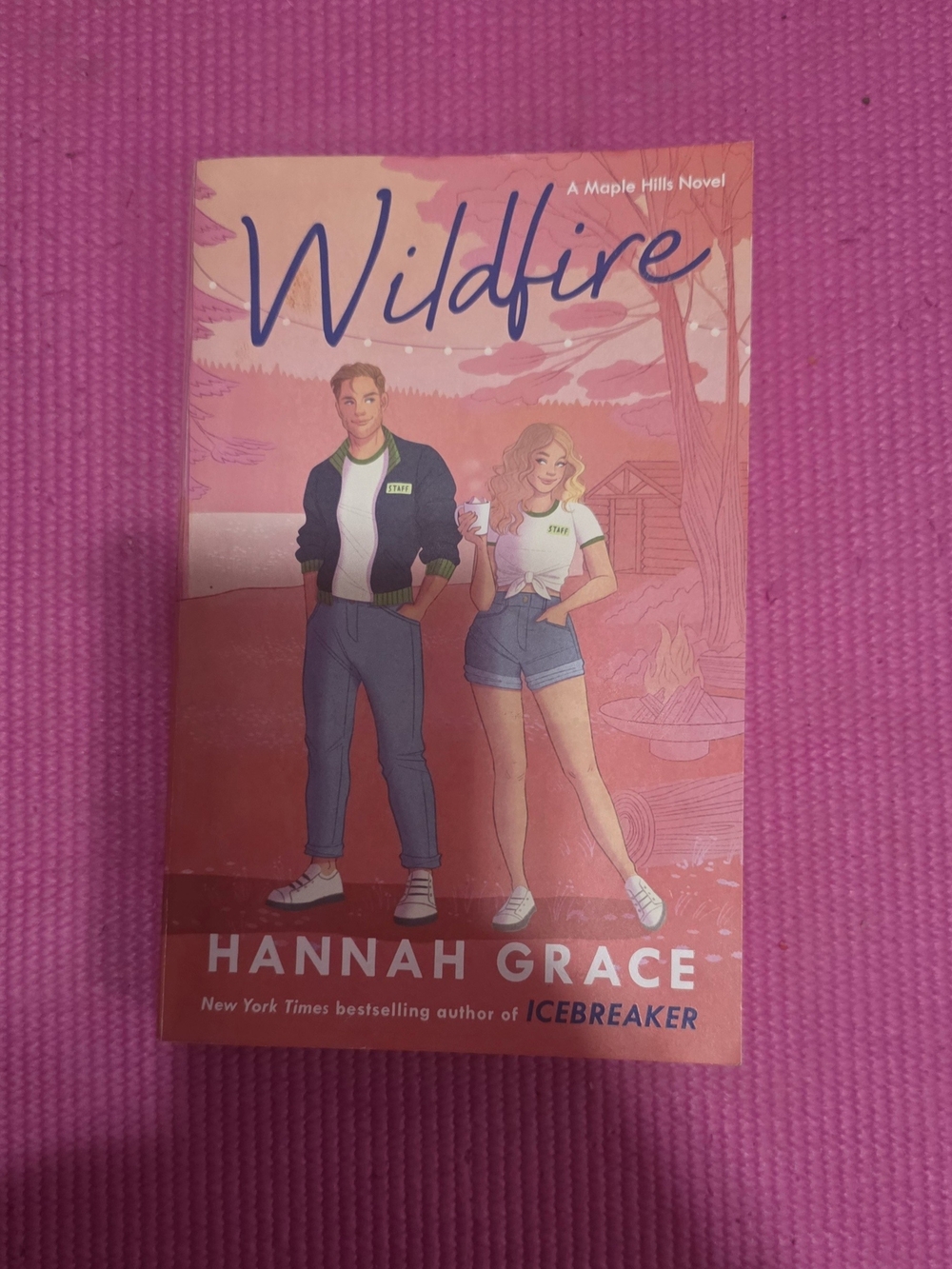 Wildfire by Hannah Grace. paperback.